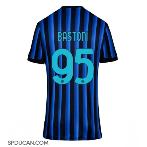 Zenski Nogometni Dres Inter Milan Alessandro Bastoni #95 Domaci 2025-26 Kratak Rukav